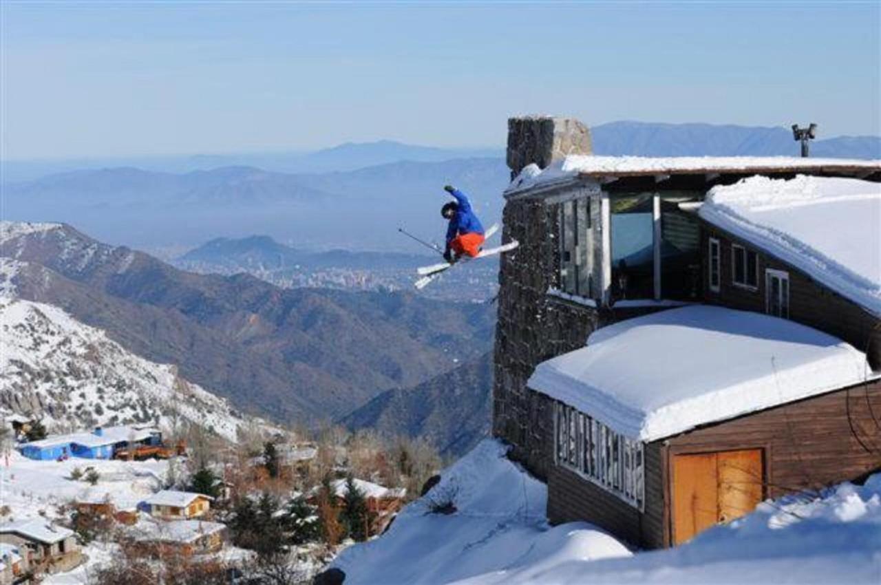 Cordillera Hostel Farellones Dış mekan fotoğraf