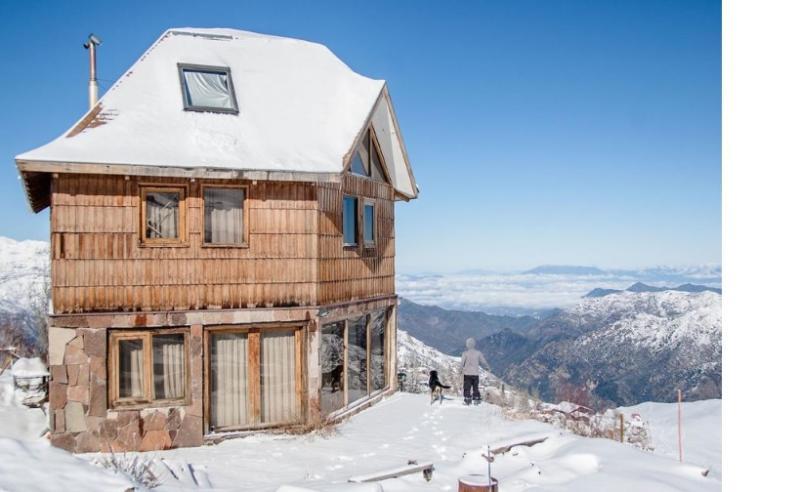 Cordillera Hostel Farellones Dış mekan fotoğraf