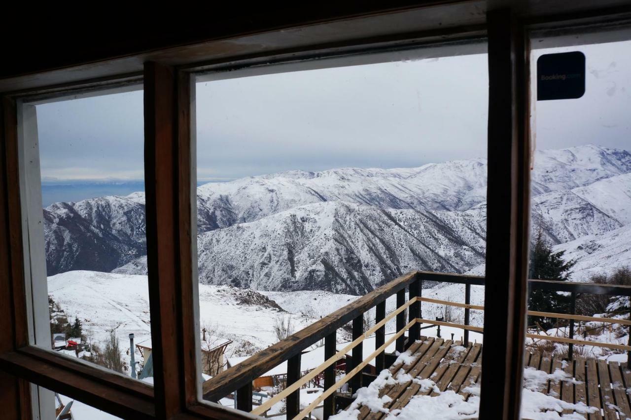Cordillera Hostel Farellones Dış mekan fotoğraf